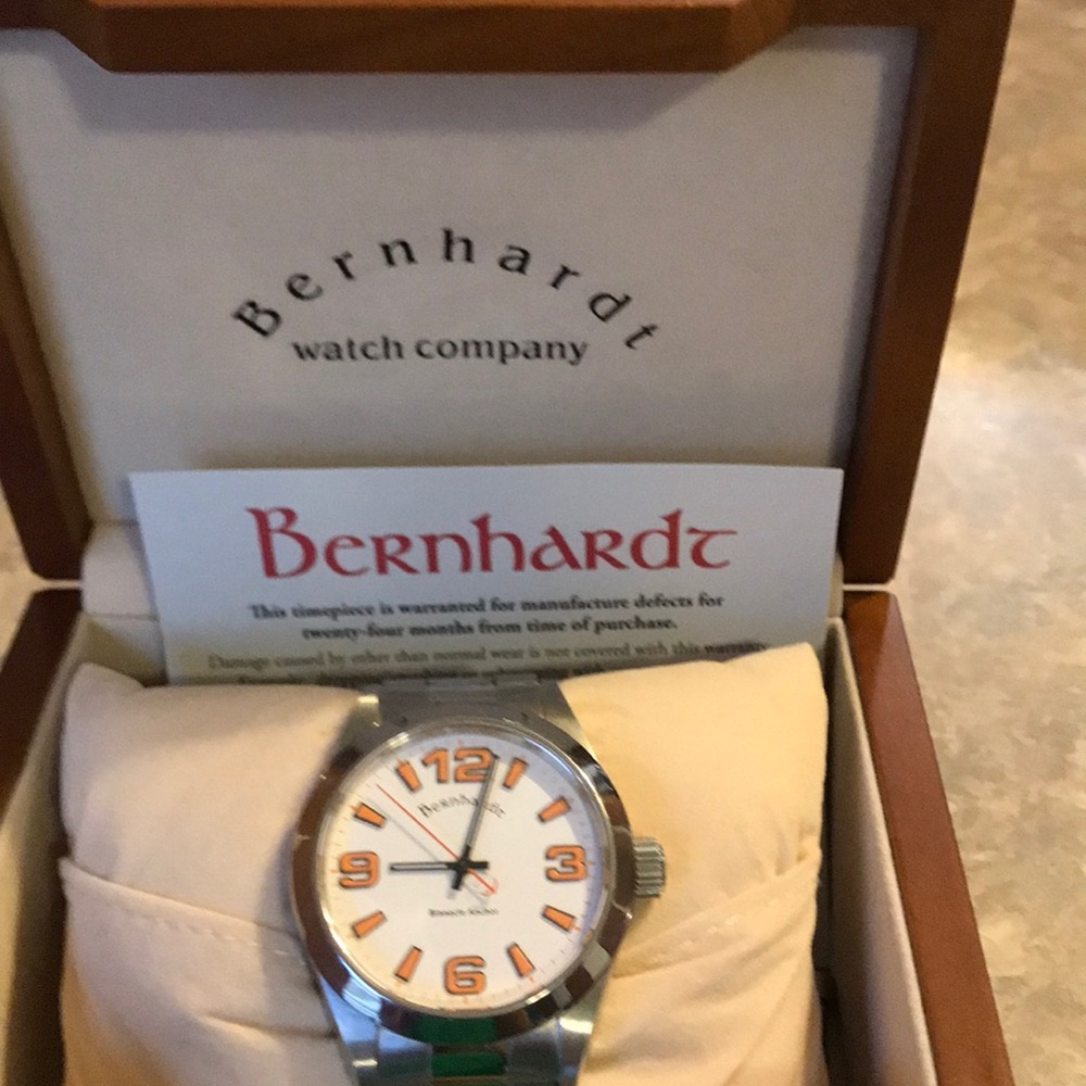 Men’s Bernhardt Binnacle Anchor automatic watch.